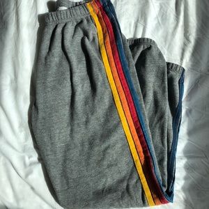 Aviator Nation 5 Stripe Sweatpants